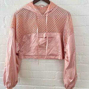 Blush Pink Satin Jacket